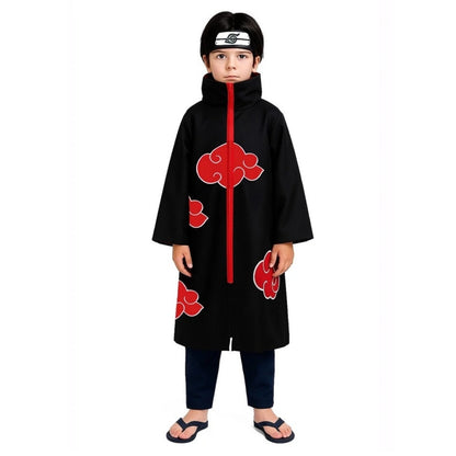 Uchiha Itachi Akatsuki Anime Costume for Kids