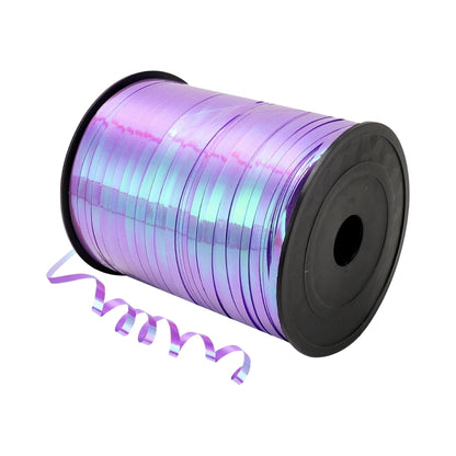 Iridescent Purple Balloon Tying Ribbon Roll - 1PC