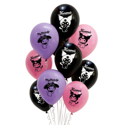 Kuromi Party Tableware & Decoration Combo Set - 51PC