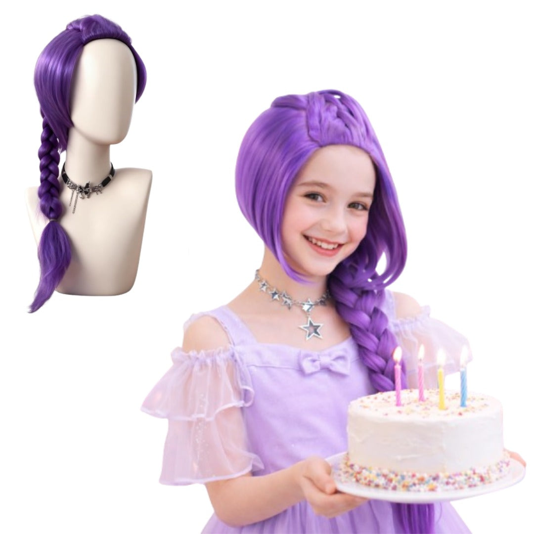 K-POP Rumi Purple Wig