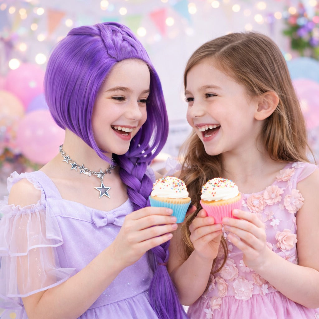 K-POP Rumi Purple Wig