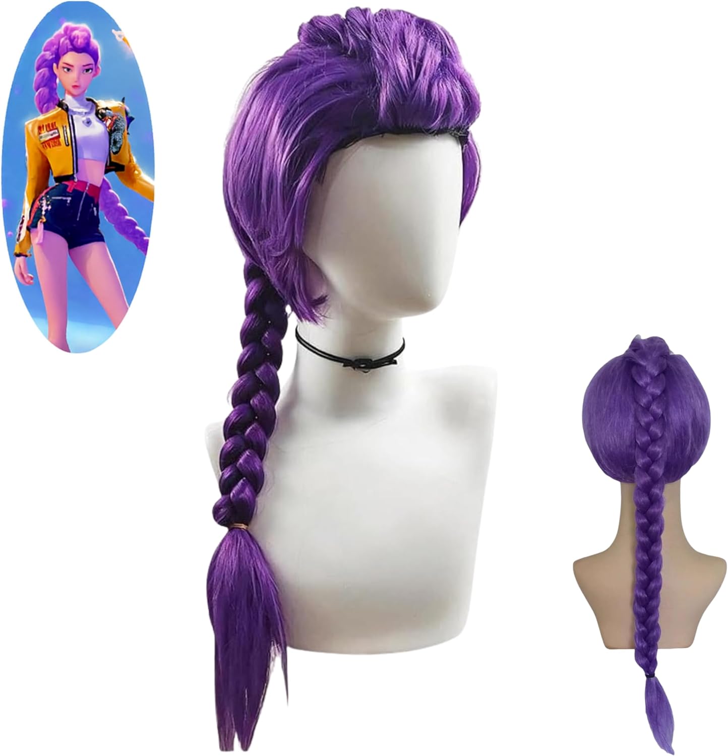 K-POP Rumi Purple Wig