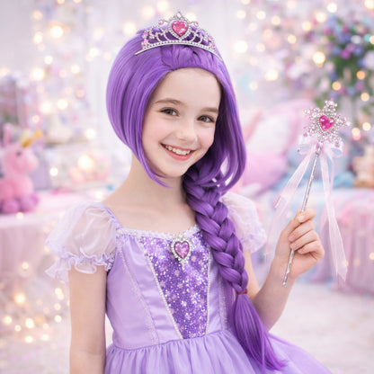K-POP Rumi Purple Wig