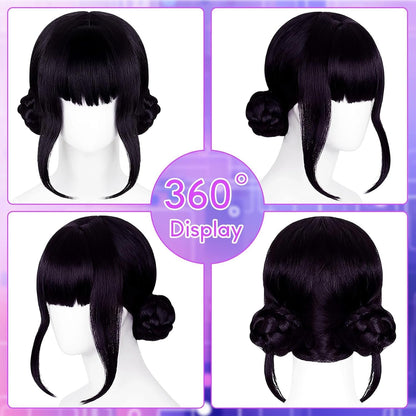 K-POP Zoey Black Wig
