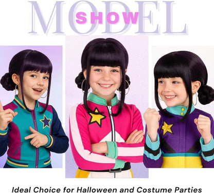 K-POP Zoey Black Wig