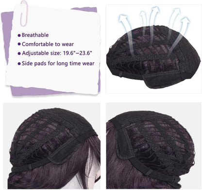 K-POP Zoey Black Wig