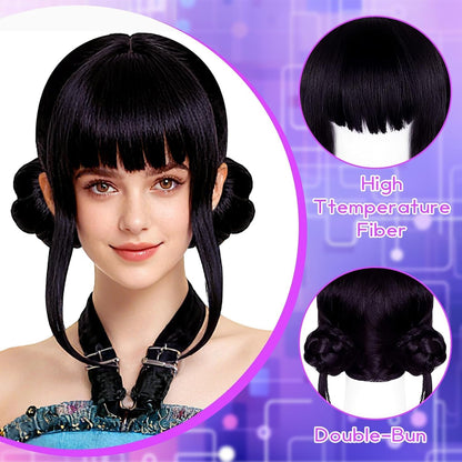 K-POP Zoey Black Wig