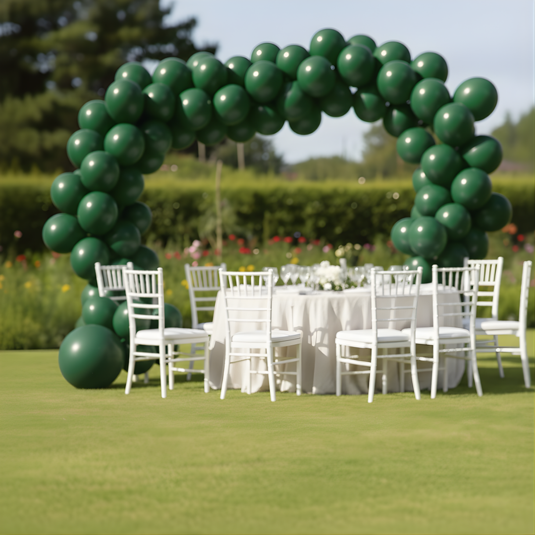 Christmas Green Balloon 10"-50ct