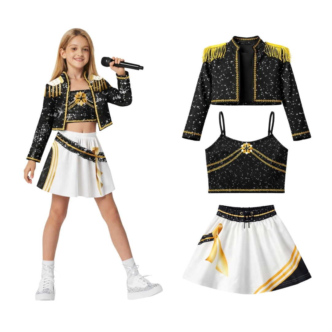 Pop Star Fancy Costume for Girls