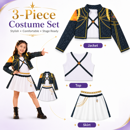 K-Pop Rumi Costume for Kids | Korean Pop Star Costume