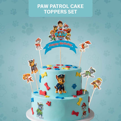 Paw Patrol Cake Toppers Set