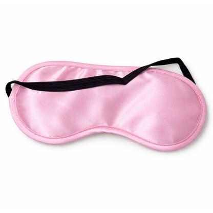 Pink Satin Blindfold Eye Mask