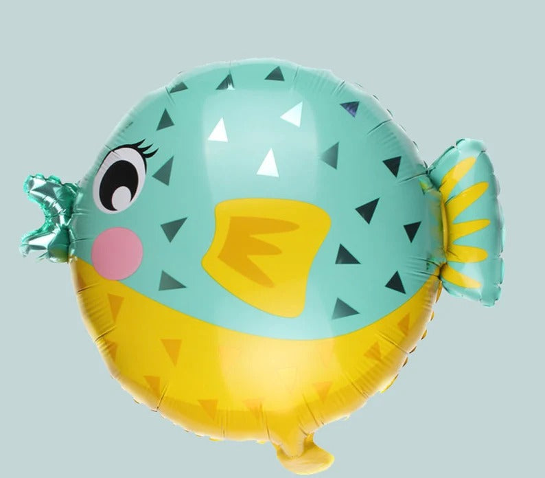 Ocean Theme Foil Balloons Set of 5