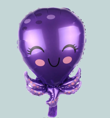 Ocean Theme Foil Balloons Set of 5