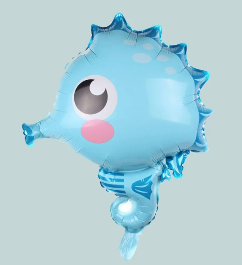 Ocean Theme Foil Balloons Set of 5