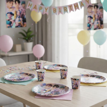 K-POP Demon Hunters Paper Plates - 8PC