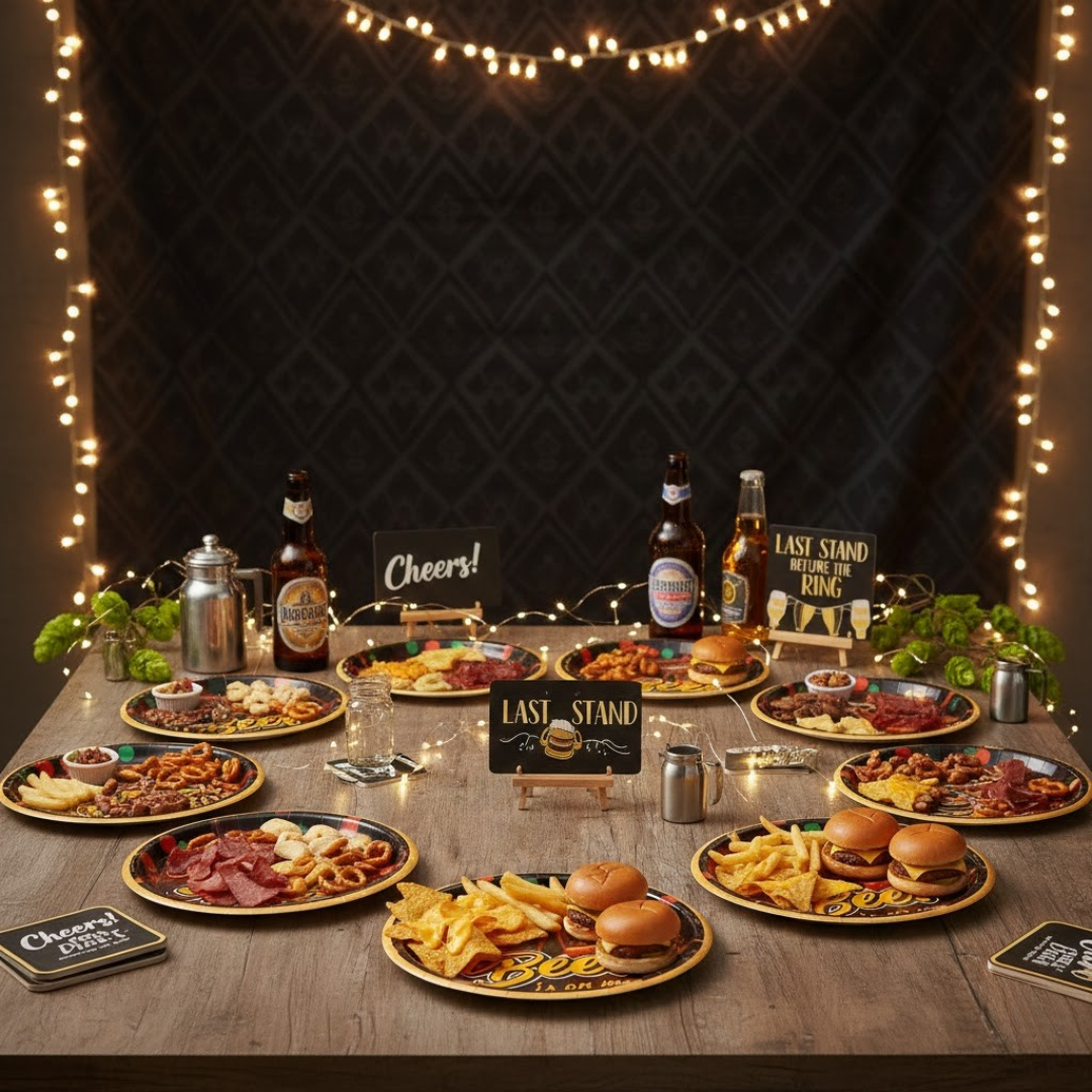 Beer is on Me Paper Plates 9 inches - 8PC