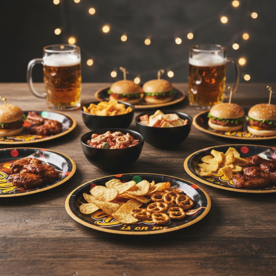 Beer is on Me Paper Plates 9 inches - 8PC