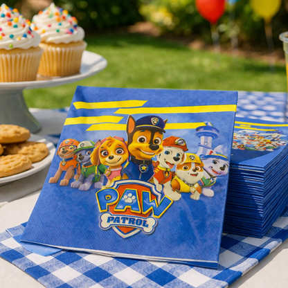 Paw Patrol Paper Napkins - 20PC