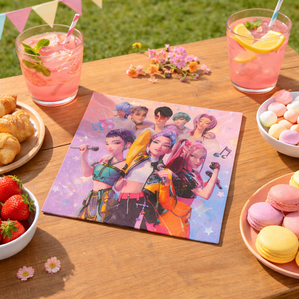 K-POP Paper Napkins - 20PC