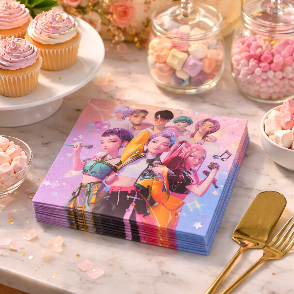 K-POP Paper Napkins - 20PC