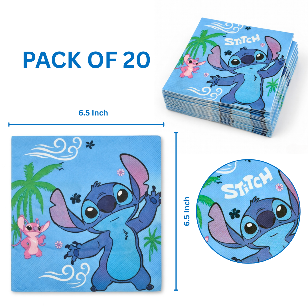 Stitch Paper Napkins - 20PC