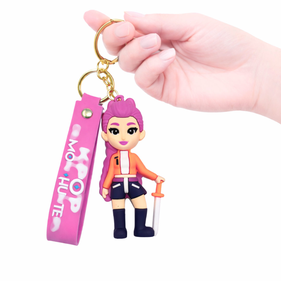 Kpop Cartoon Characters Rumi Key Chain - 1PC