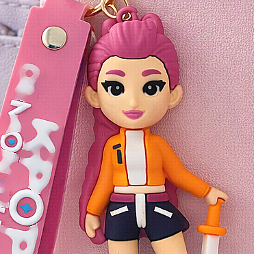 Kpop Cartoon Characters Rumi Key Chain - 1PC