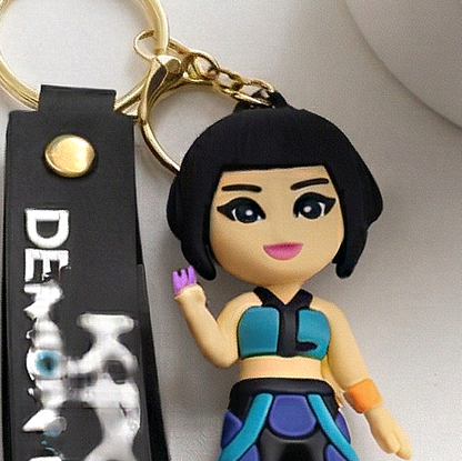 Kpop Cartoon Characters Zoey Key Chain - 1PC