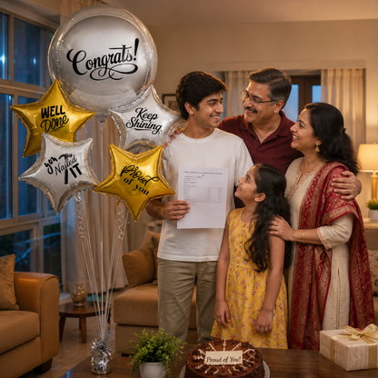 Congratulations You Nailed It Foil Balloon Set - 5PC