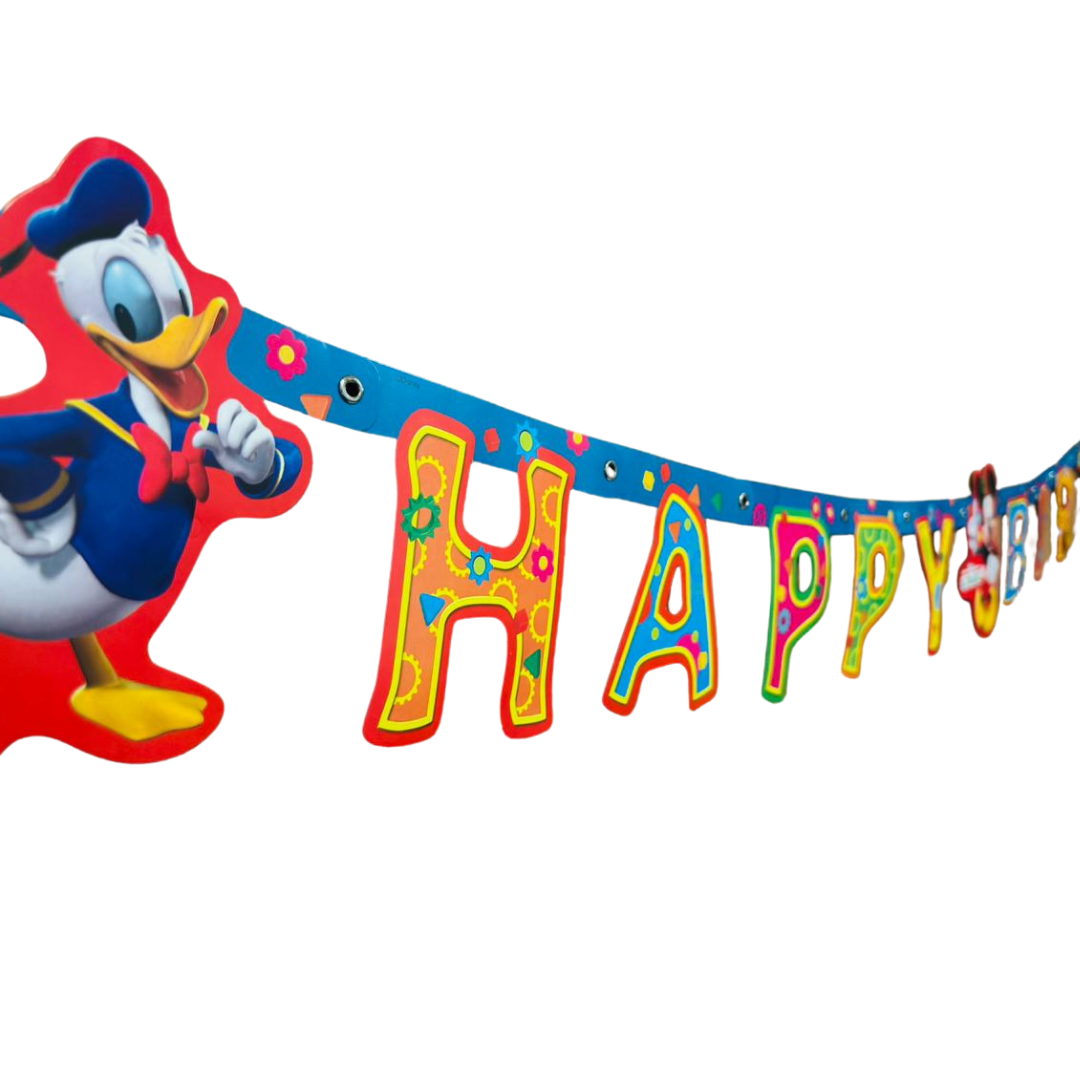 Mickey Mouse "Two-da-da" Celebration Birthday Banner - 6FT