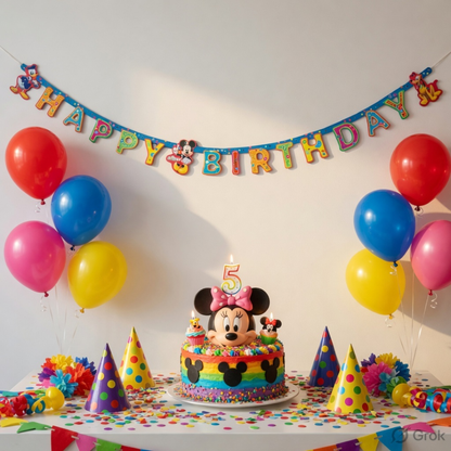 Mickey Mouse "Two-da-da" Celebration Birthday Banner - 6FT