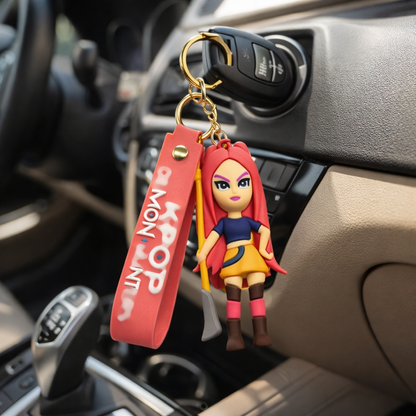 Kpop Cartoon Characters Mira Key Chain - 1PC