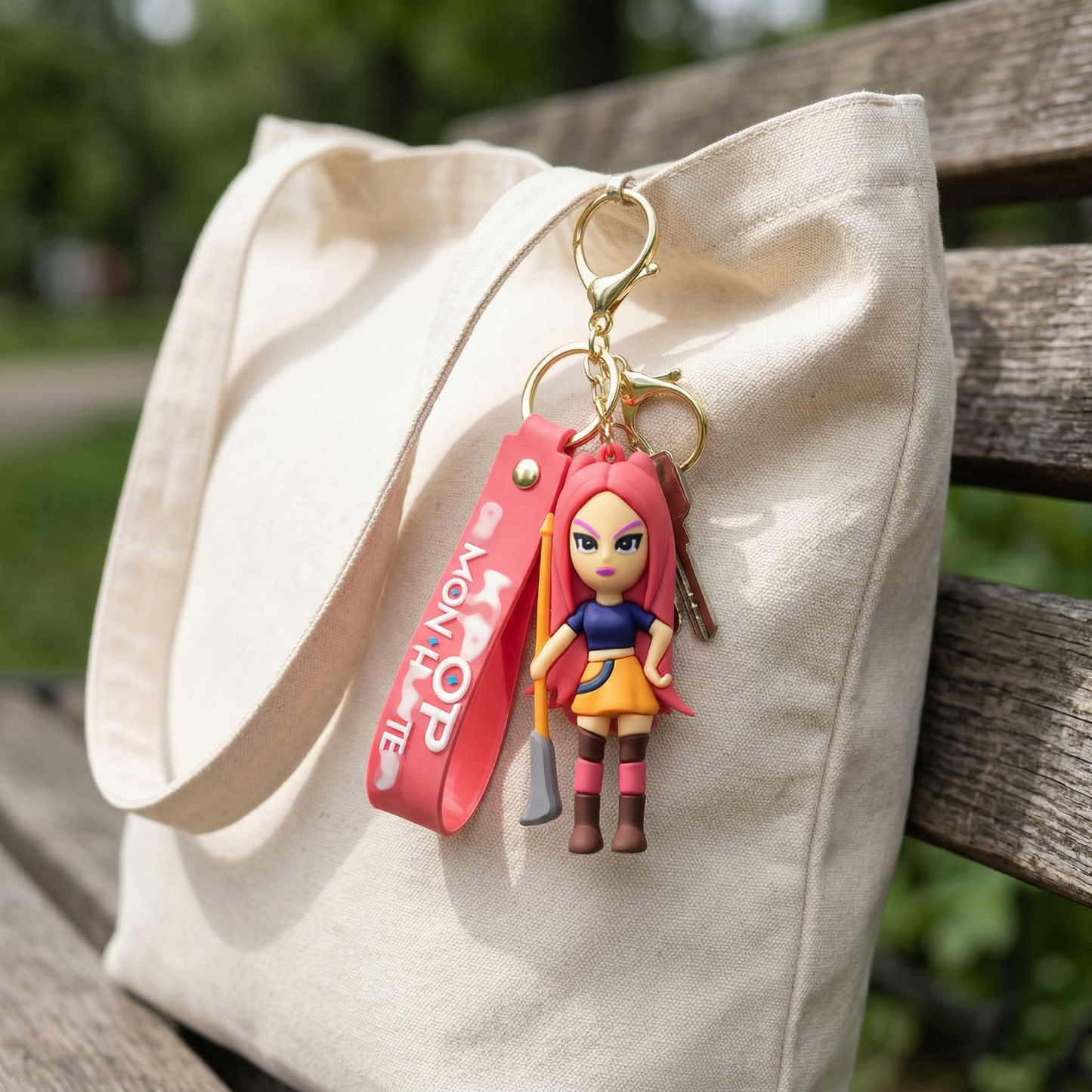 Kpop Cartoon Characters Mira Key Chain - 1PC