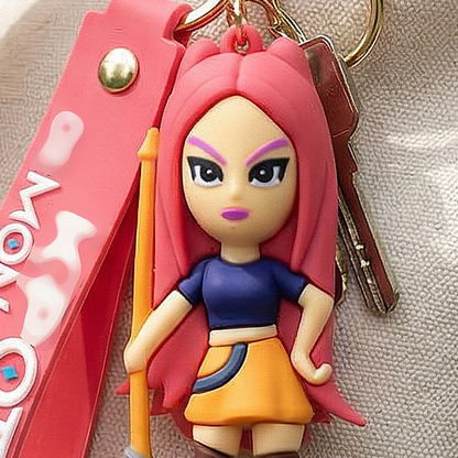 Kpop Cartoon Characters Mira Key Chain - 1PC