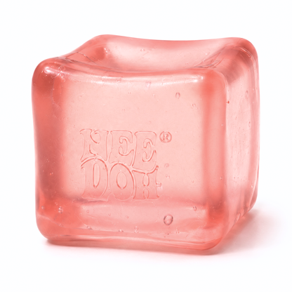 NeeDoh Squishy Toy Ice Cube Style Stress Soft Cube Fidget Toy for Kids & Adults, Hand Exercise Sensory Toy, Squeeze Toy for Relaxation, Party Return Gift & Desk Toy, Color May Vary - Pack of 1
