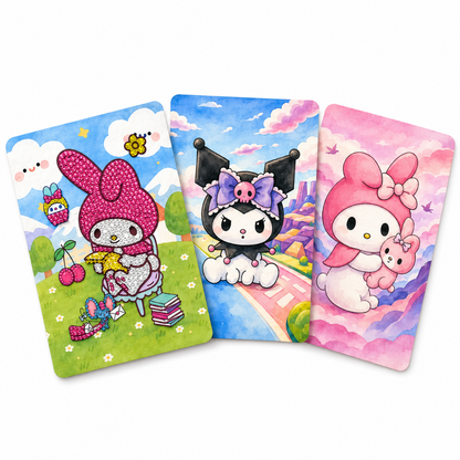 Diamond Craft DIY My Melody Art Kit - 2 in 1 Kawaii Set | Wanna Party - Image 2