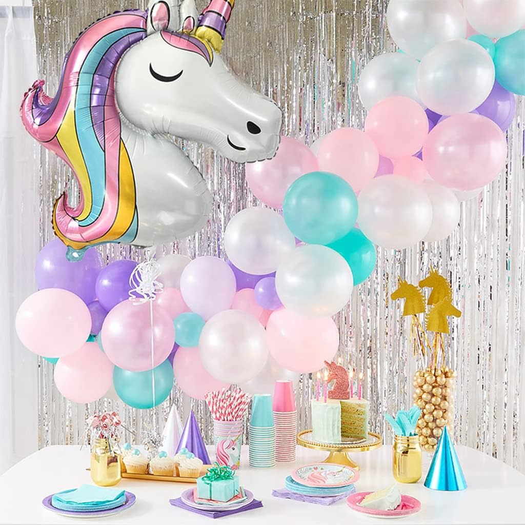 Unicorn Balloon Set Of 5