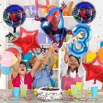 Spiderman Foil balloon Set Of 5