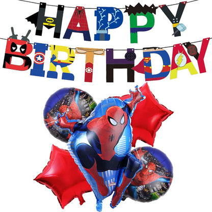 Spiderman Foil balloon Set Of 5