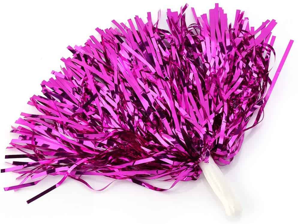 Cheerleader Pom Poms Pink