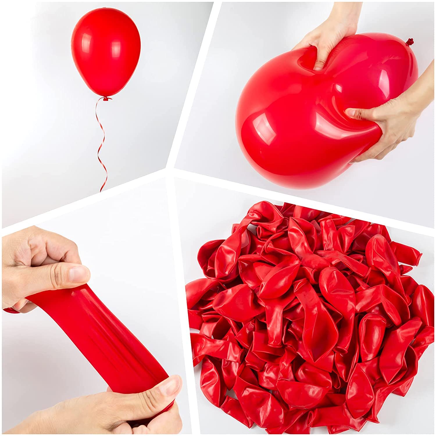 Red Latex Balloons 12"