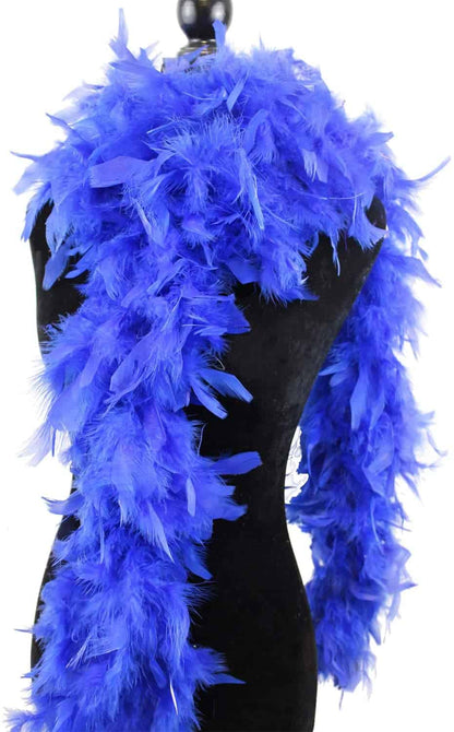 Feather Boa Blue