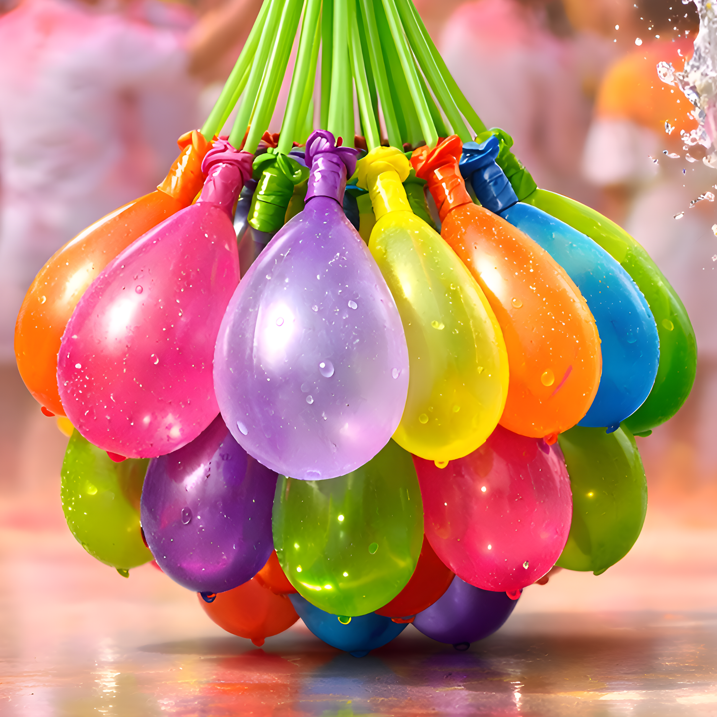 Holi Water Balloons - Self Sealing - 111PC