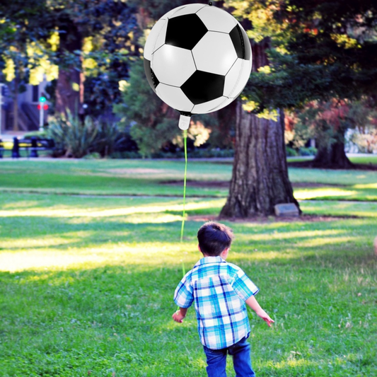 Soccer Shaped Round Orbz Balloon