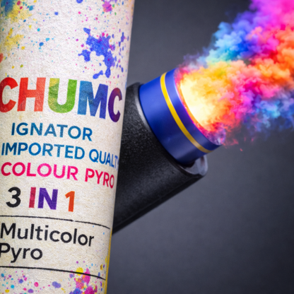 Colored Smoke Fog - Multicolor - 3 in 1 Smoke Fog - 2PC