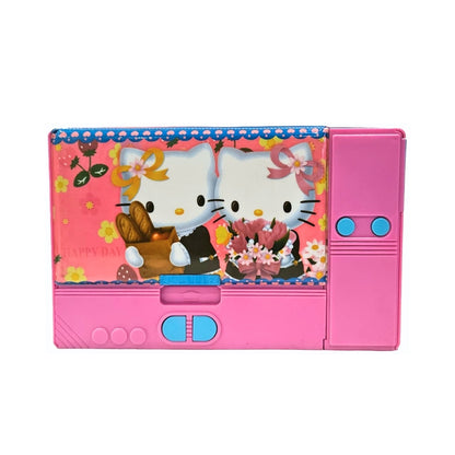 Hello Kitty Dual Side Pencil Box with Multi Organizer - 1PC