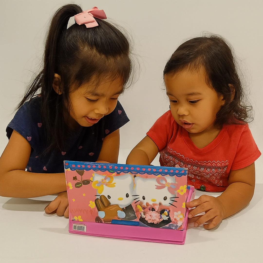 Hello Kitty Dual Side Pencil Box with Multi Organizer - 1PC