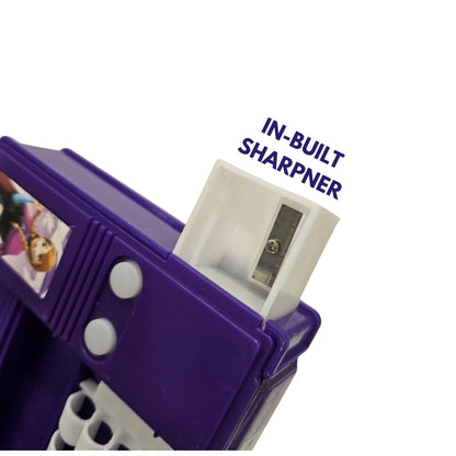 Disney Frozen Dual Side Pencil Box with Multi Organizer - 1 PC