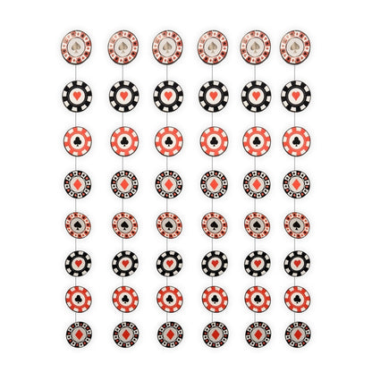 Card Party String Decoration - 6PC